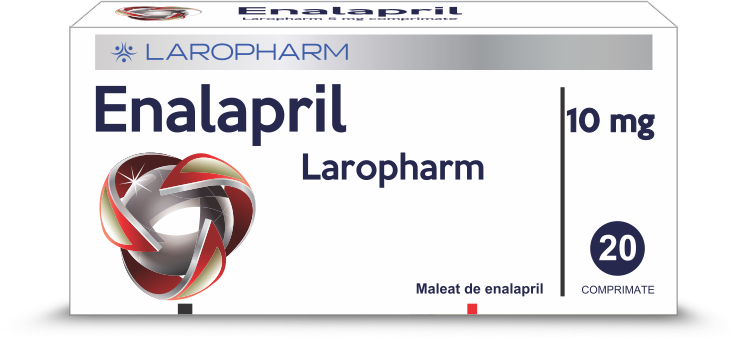 ENALAPRIL Laropharm 10 mg comprimate