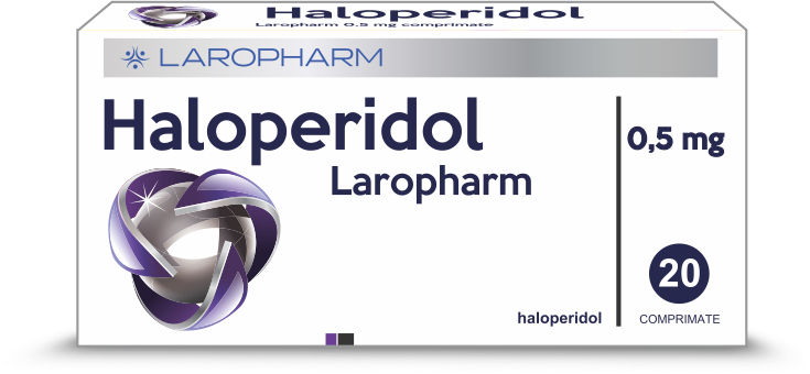 HALOPERIDOL Laropharm 0,5 mg comprimate