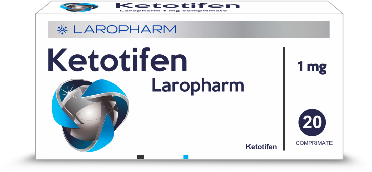 KETOTIFEN Laropharm 1 mg comprimate