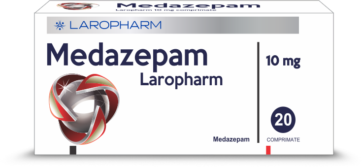MEDAZEPAM Laropharm 10 mg comprimate