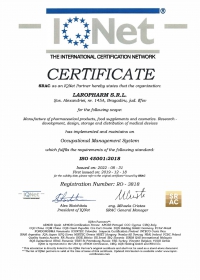 IQNET ISO 45001 : 2018