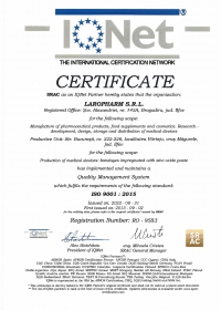 IQNet ISO 9001 : 2015