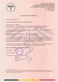 Autorizatie de fabricatie