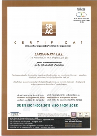 SRAC ISO 14001 : 2015