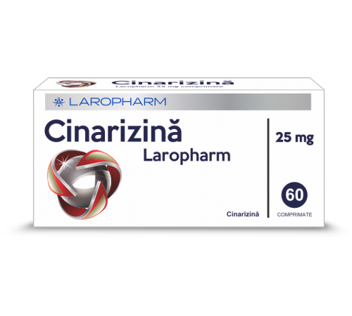 CINARIZINA Laropharm 25 mg comprimate