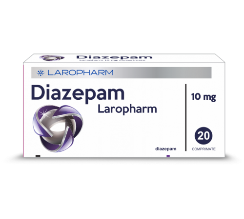 DIAZEPAM Laropharm 10 mg comprimate