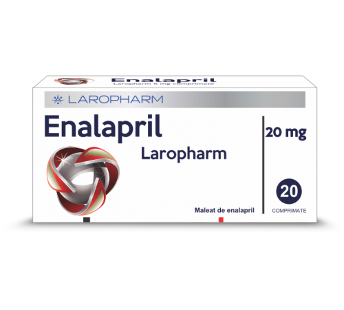 ENALAPRIL Laropharm 20 mg comprimate