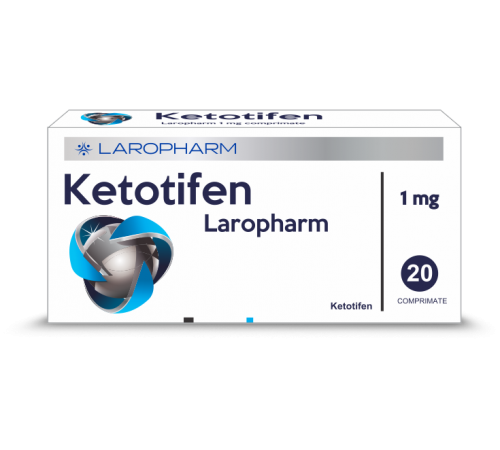 KETOTIFEN Laropharm 1 mg comprimate