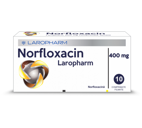 NORFLOXACIN Laropharm 400 mg comprimate filmate