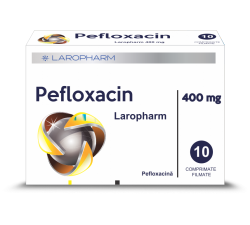 PEFLOXACIN Laropharm 400 mg comprimate filmate